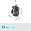 Gardena dykpumpe 2000 Basic rent vand 550 W